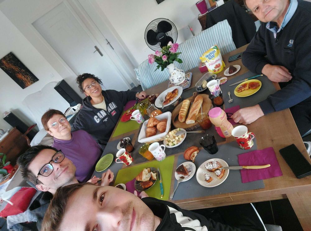 Breakfast at Cottage Chantilly